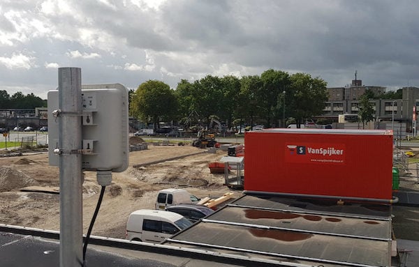 Internet op bouwterreinen